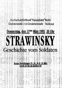 ECHO März 1993: Strawinsky Geschichte