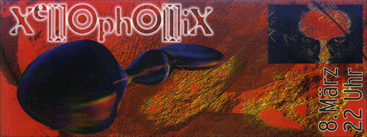 Stephan Winkler: XenophoniX (Flyer, vorn)