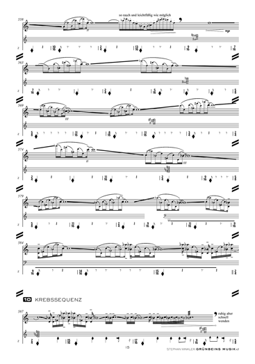 Stephan Winkler: Grünbeins Musik (v3, Part.S.15)