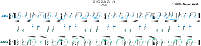 Stephan Winkler: zigzag (3. Satz, Puls1)